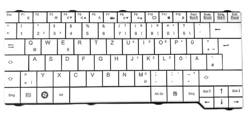 Deutsche weiß tastatur - deutsche,
